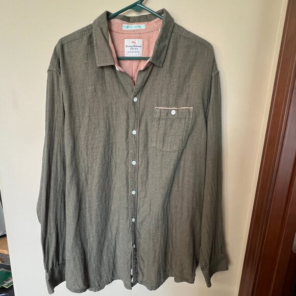 Tommy Bahama Jeans Island Crafted Button Down Shirt Mens Sz 2XL - Picture 1 of 11